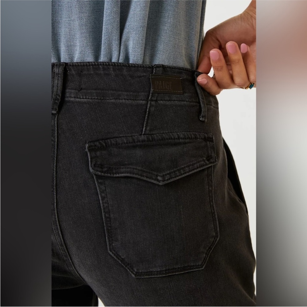 PAIGE Mayslie Mid-Rise Jogger Jeans 28 faded mist - Picture 4 of 11